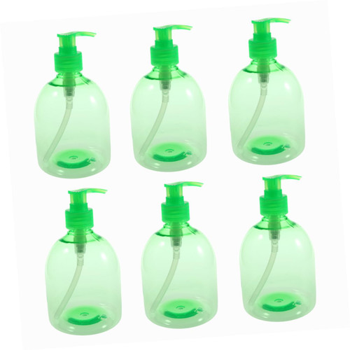 Balacoo 6pcs Clear Container Foam Hand Soap Dispenser Pump Soap Dispenser Dishsoap Dispenser Pump Bottles for Liquids Shampoo Conditioner Dispenser Liquid Container Bottle Lotion Push Type