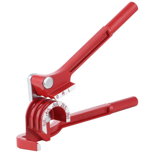Homaisson Pipe Bender, 3-in-1 Tube Bender, Heavy-Duty Tubing Bender for 1/4" 5/16" 3/8" Tube, 0-180° Manual Tubes Bending Tool for Copper Brass Aluminum Thin Steel Pipes