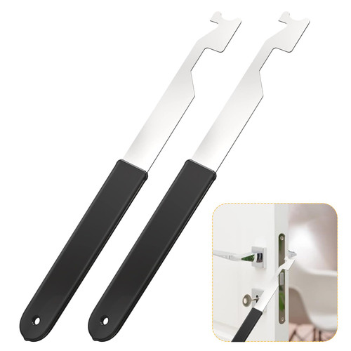 2-4PCS Firepik Firefighter Tool, 2024 Update Firefighting Tool, Fire Pik Swipe Tool, Pry Bar Tools for First Responders and Firefighters,Spring Steel Multitools (2pcs)