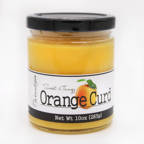Paradigm Foodworks Orange Curd, 10oz - Sweet & Tangy - Delicious Creamy Orange Flavor for Scones, Parfaits or Tarts - Made with No Artificial Flavors or Colors