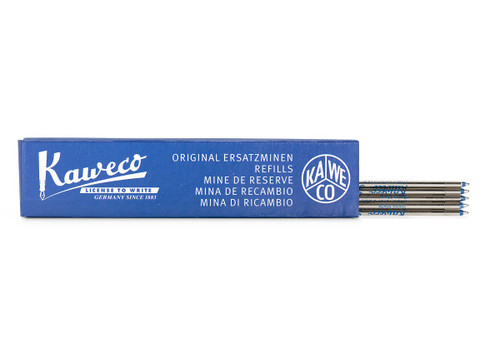 5 Kaweco Ballpoint Pen Refills D1 blue M (1.0)
