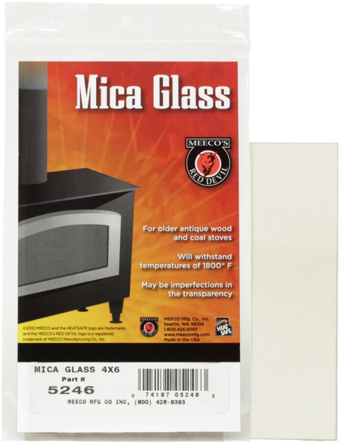 MEECO'S RED DEVIL 5234 Mica Glass for Stoves MEECO'S RED DEVIL 5234 Mica Glass for Stoves