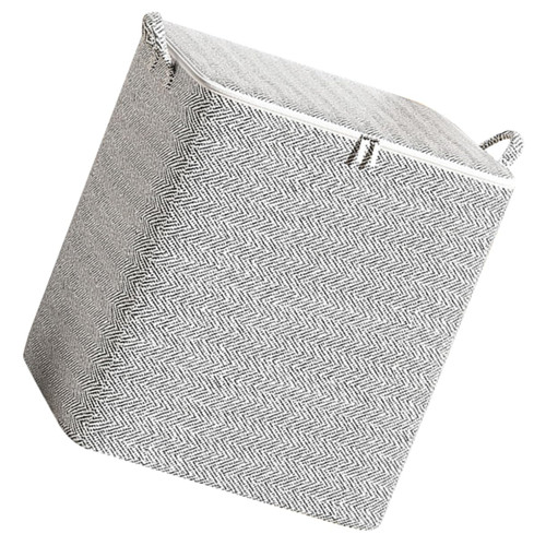 Angoily Comforter Storage Bag Fabric Storage Organizer Storage Closet Cloth Storage Bags with Zipper Bedding Storage Wardrobe Storage Clothes Storage Basket Non-woven Fabric Travel