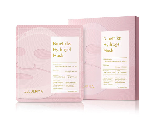 CELDERMA Season9 Ninetalks Hydrogel Mask [4pcs] Anti-aging, Brightening, Deep-hydration
