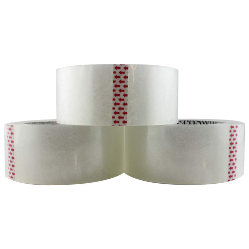 HGP, 3 Pack, 2" Clear Packing Tape, 2.0 MIL, 110 Yards per Roll, for Box Carton Shipping Packaging Sealing Moving Tape Guns