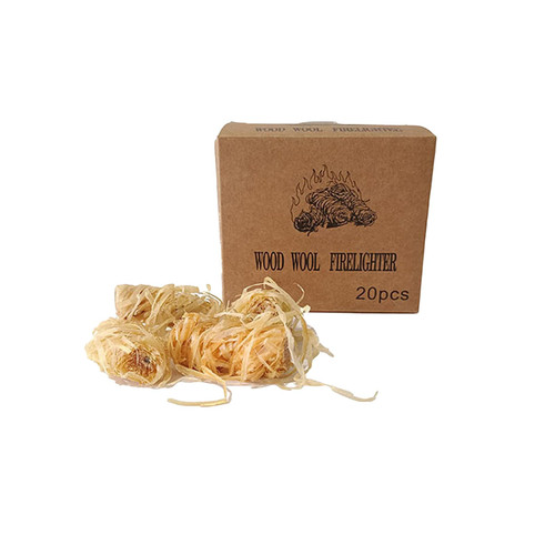 Mini Fire Wood Stick Fire Starter Pods for BBQ, Solo Stove Fire Wood for Pizza Oven, Mini Firewood for Solo Stove, BBQ Accessories for Camping, Cooking, Outdoor (White, 3cm*6cm)