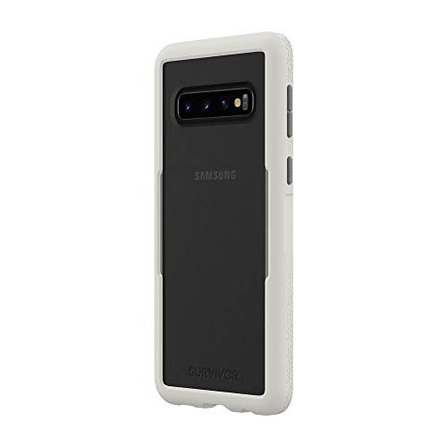 Griffin Survivor Endurance for Samsung Galaxy S10, Light Grey/Clear