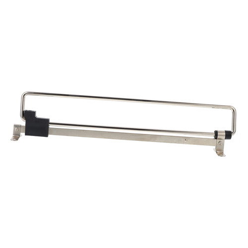 Luxshiny 1 Set Telescopic Clothes Rail Multifunctional Pants Rack Hanger Multi Hanger Mount Clothes Rails Storage Rack Valet Rod Standard Wardrobe Hanger Rack Child Iron Track Laundry Rack