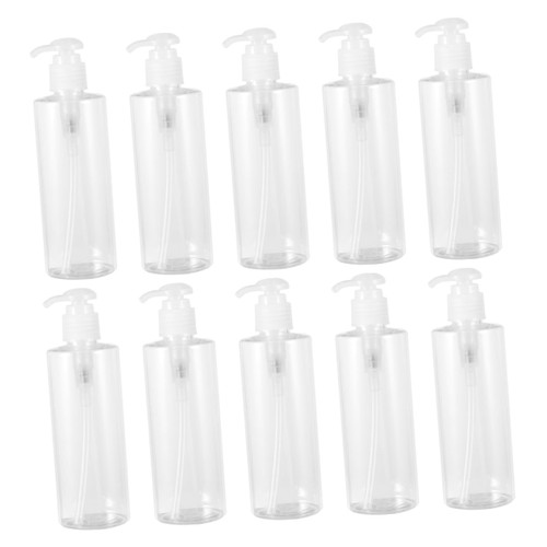 NOLITOY 10pcs Shampoo Pump Dispenser Empty Lotion Bottle Clear Container Refillable Lotion Bottle Sub Packaging Bottles Lotion Container Shampoo Pump Container Travel Storage Bottle Liquid NOLITOY 10pcs Shampoo Pump Dispenser Empty Lotion Bottle Clear Container Refillable Lotion Bottle Sub Packaging Bottles Lotion Container Shampoo Pump Container Travel Storage Bottle Liquid
