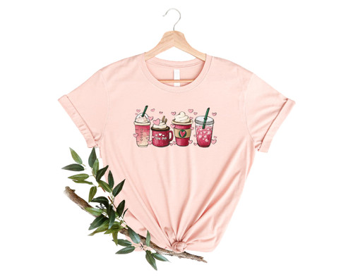 Coffee True Love T-Shirt, Couple Shirt Gift, Funny Couple Shirt, Gift for Coffee Lover, Coffee Lover T-Shirt, Gift for Her, Gift for Him