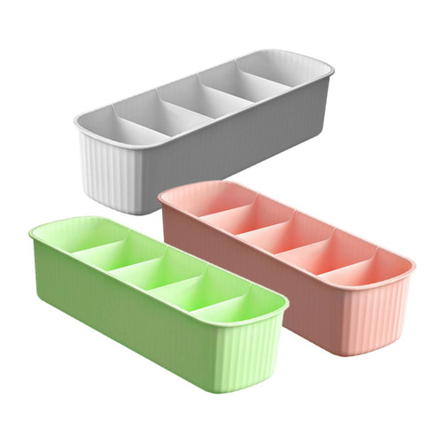 Holibanna 3pcs Underwear Storage Box Good Storage Drawers Plastic Drawers Storage Bins Bras Wardrobe Clothes Containers Bra Storage Holder Cosmetic Box Office Multifunction Pp