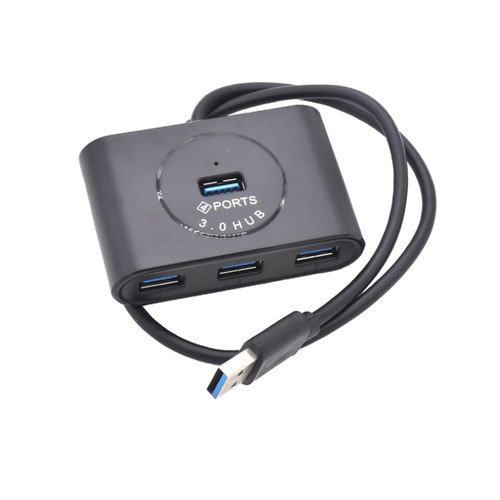 SWOOMEY USB A Extender USB Hub Connectors to USB 4 Ports Hub Round Cell Phone Extender