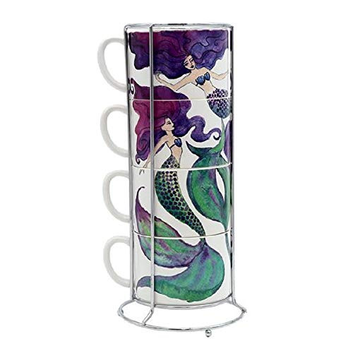 DEI 11246 Ceramic Mug, 6.25 x 6.75 x 13.25, Multi