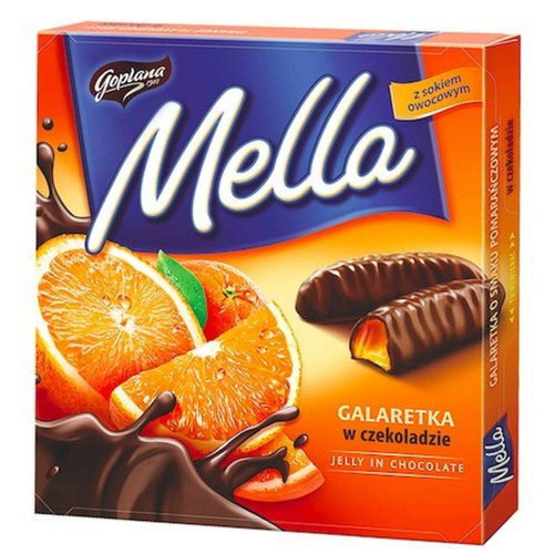 2 Set - Jutrzenka Mella Cocolate Coated Orange Jelly, 6.7oz 2 Set - Jutrzenka Mella Cocolate Coated Orange Jelly, 6.7oz