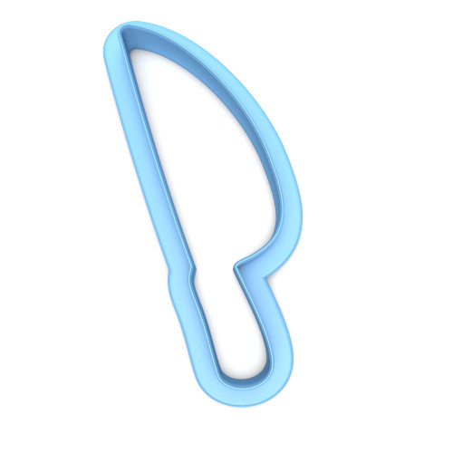 Sweet Prints Inc Knife (outline) Cookie Cutter - Dishwasher Safe (6")
