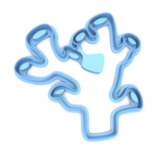 Sweet Prints Inc Coral Cookie Cutter - Dishwasher Safe (6")