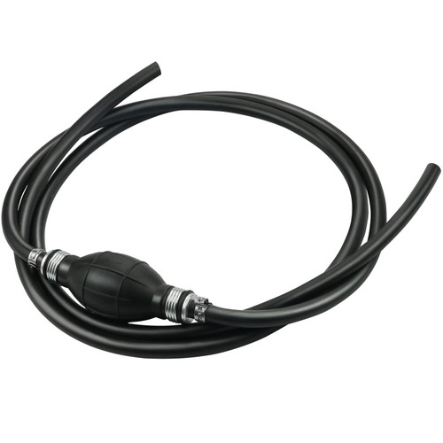 Fuel Line Assembly, 5/16" Marine Boat Fuel Line Hose Assembly with Primer Bulb for Marine Outboard Boat Motor RVs Tractors and Caravans,6FT