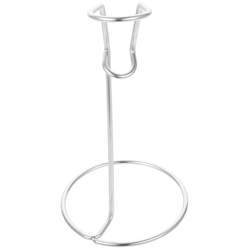 Tofficu Frother Stand for Milk Frother, Stainless Steel Milk Frother Stand Milk Frother Holder for Multiple Types Coffee Frothers Egg Beater