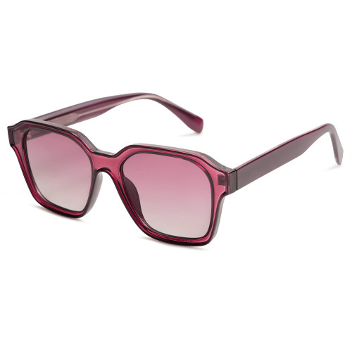 SOJOS Classic Square Sunglasses for Men Women Retro Trendy Shades UV400 Protection SJ2263 with Transparen Purple Red Frame/Purple Red Lens SOJOS Classic Square Sunglasses for Men Women Retro Trendy Shades UV400 Protection SJ2263 with Transparen Purple Red Frame/Purple Red Lens