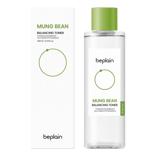 beplain Mung Bean Balancing Toner 6.76 fl oz | Daily Pore Refining Toner | PHA Helps exfoliate and Reduce Excess sebum | Good for Oily and Sensitive Skin | Beplain beplain Mung Bean Balancing Toner 6.76 fl oz | Daily Pore Refining Toner | PHA Helps exfoliate and Reduce Excess sebum | Good for Oily and Sensitive Skin | Beplain