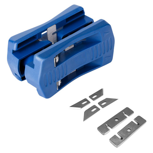 Chazcool Edge Banding Trimmer, Laminate/Veneer Edge Trimmer, PVC Plywood Melamine Wood Manual Edge Banding Trimming Woodworking Tool
