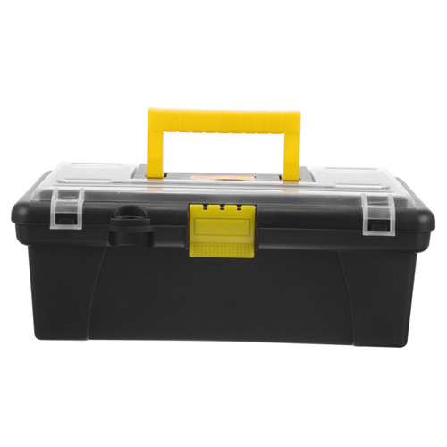 HOMSFOU Box Toolbox Car Tools Storage Container Mechanical Tool Organizer Mechanic Tools Tool Chest Plastic Organizer Plastic Parts Bins Plastic Case Tool Organizers Household Screw Pp