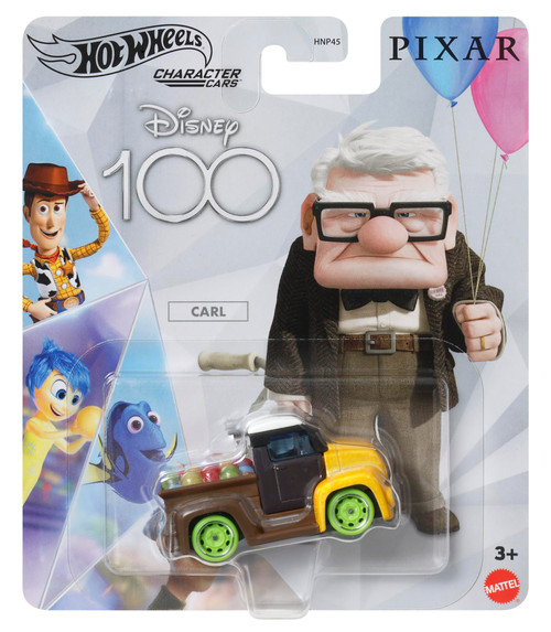Hot Wheels Disney 100 Character Cars Carl, 1:64 Scale Collectible Toy Car from Pixar Hot Wheels Disney 100 Character Cars Carl, 1:64 Scale Collectible Toy Car from Pixar