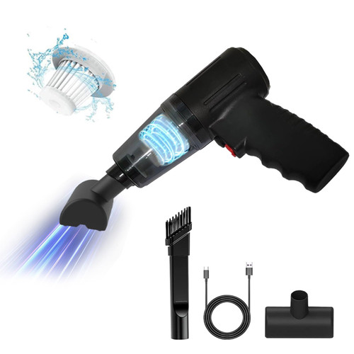 Qonioi Handheld Car Vacuum Cleaner, 7000PA Strong Suction Car Vacuum Cleaner, 120W high Power Wet and Dry Handheld Vacuum Cleaner, Lightweight Rechargeable Mini Vacuum Cleaner for Home, Office, Car Qonioi Handheld Car Vacuum Cleaner, 7000PA Strong Suction Car Vacuum Cleaner, 120W high Power Wet and Dry Handheld Vacuum Cleaner, Lightweight Rechargeable Mini Vacuum Cleaner for Home, Office, Car
