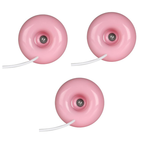 BESTOYARD 3pcs Usb Humidifier Ultrasonic Humidifier Humidifer Portable Humidifier Whole House Humidifier Air Humidifier Pink Office Mini