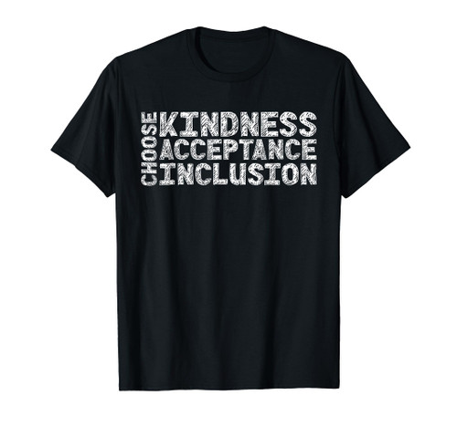 Choose Kindness Acceptation Inclusion Unity Day Orange T-Shirt