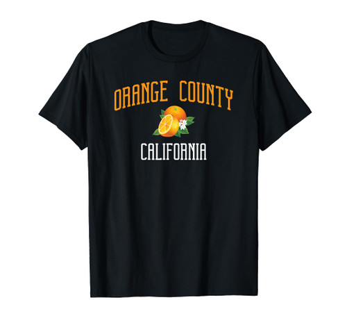 Orange County California Pacific Ocean Surfing T-shirt