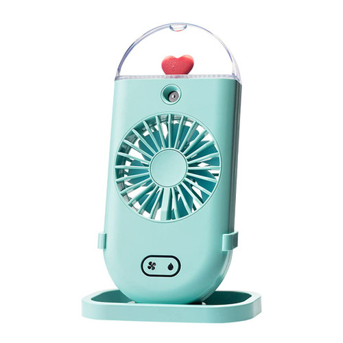 AIYAYOU Portable Handheld Fan,Portable Handheld Spray Fan Mini Personal USB Spray Humidifier Mini Desktop USB Fan Mobilephone Outlook Rechargeable