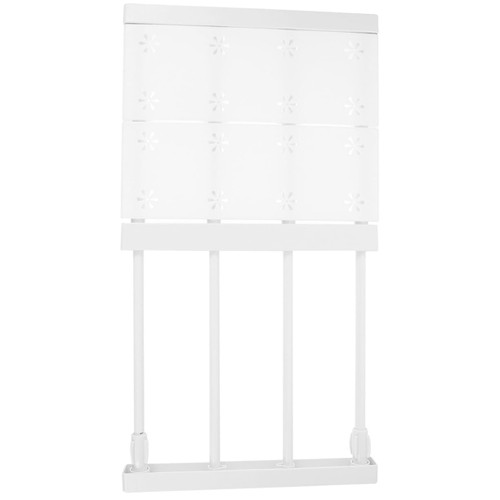 Cabilock 1 Set Wardrobe Partition Tiered Rack Armoire Wardrobe Closet Nail-Free Expandable Rack Adjustable Tension Shelf for Wardrobe Tension Rack Clothing Organizer White Carbon Steel
