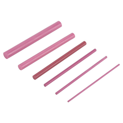 Sharpening Grindstone, 6 PCS 3000 Grits Ruby Polishing Oil Stone Sharpener Sharpening Stone Whetstone Tool Set