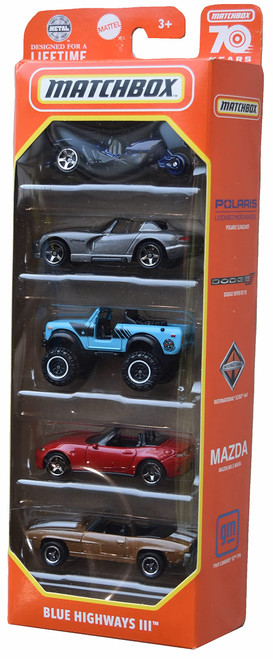 Matchbox Blue Highways III, 5 Pack