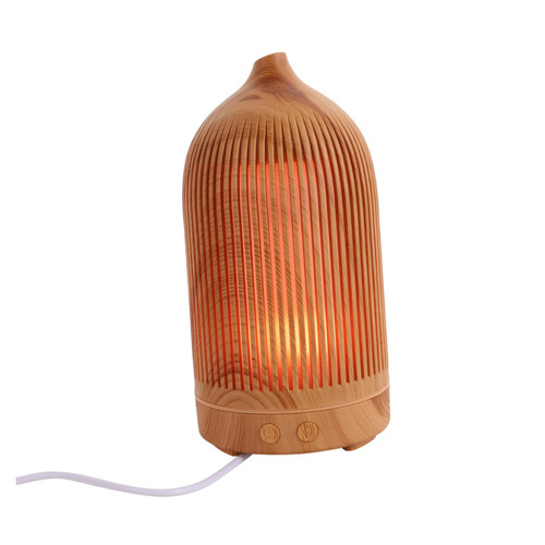 1pc Colorful Aroma Diffuser USB Air Humidifier Aroma Diffuser Desktop Humidifier Desk Topper Humidifier Portable Essential Oil Diffuser Vintage Decor Aroma Lamps Wooden