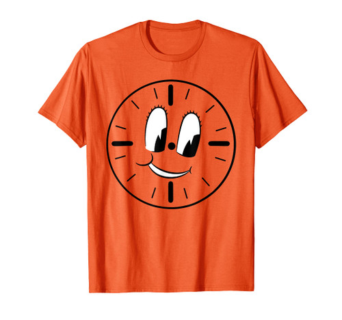 Marvel Loki Miss Minutes Clock Orange T-Shirt Marvel Loki Miss Minutes Clock Orange T-Shirt