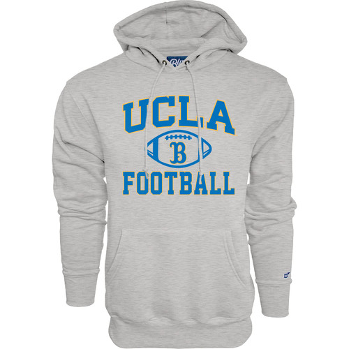 Blue 84 Men's UCLA Bruins Hoodie Gray Football, Grey, Medium Blue 84 Men's UCLA Bruins Hoodie Gray Football, Grey, Medium