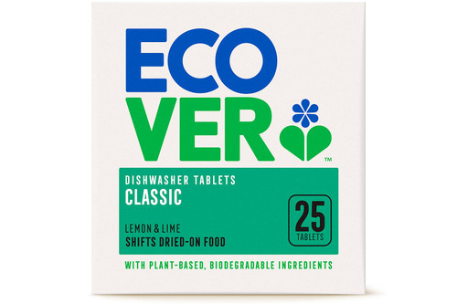 ECOVER DISHWASHER TABLETS BOX OF 25