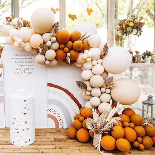 Burnt Orange Balloon Garland Arch Kit 134pcs Double-Stuffed Orange Cream Peach Apricot Balloons Garland Kit, Fall Balloon Arch Kit for Birthday Party, Baby Shower, Bridal Shower, Wedding Decorations Burnt Orange Balloon Garland Arch Kit 134pcs Double-Stuffed Orange Cream Peach Apricot Balloons Garland Kit, Fall Balloon Arch Kit for Birthday Party, Baby Shower, Bridal Shower, Wedding Decorations