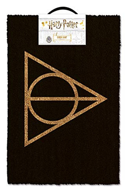 HARRY POTTER - Door/Floor Mat (Size: 24" x 16") (Doormat) (Deathly Hallows) HARRY POTTER - Door/Floor Mat (Size: 24" x 16") (Doormat) (Deathly Hallows)