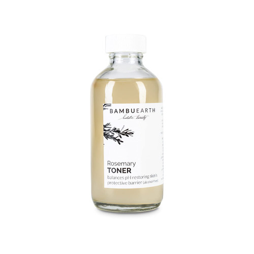 Bambu Earth Rosemary Toner with Witch Hazel - Alcohol-Free Toner with Organic Ingredients for Balancing pH Level - Facial Toner for Women That Helps Tone The Skin (4 oz) Bambu Earth Rosemary Toner with Witch Hazel - Alcohol-Free Toner with Organic Ingredients for Balancing pH Level - Facial Toner for Women That Helps Tone The Skin (4 oz)