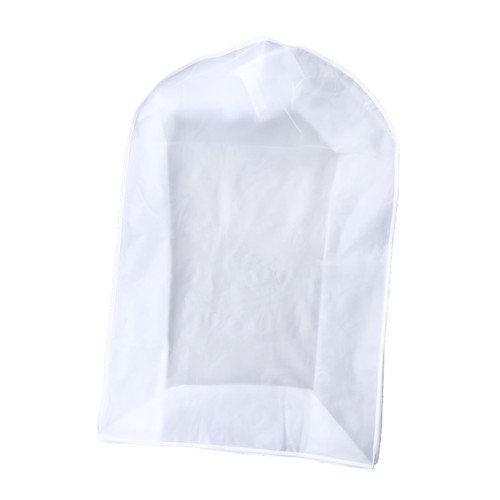 Zerodeko 2 Pcs Clothes Cover Clothes Rail Cover Clothing Bag Storage Bags for Clothes Hanging Storage Bags Wardrobe Storage Bag Garment Bag Clothes Bag Peva Household Clothing Hanging White