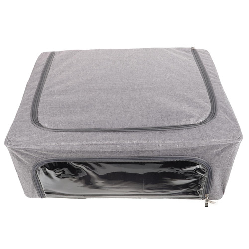 Ciieeo Fabric Wardrobe Storage Box Clothes Storage Bin Clothes Organizers and Storage Clothes Organizer Bin Comforter Bag Storage Blanket Drawer Tape Holder Folding Bamboo