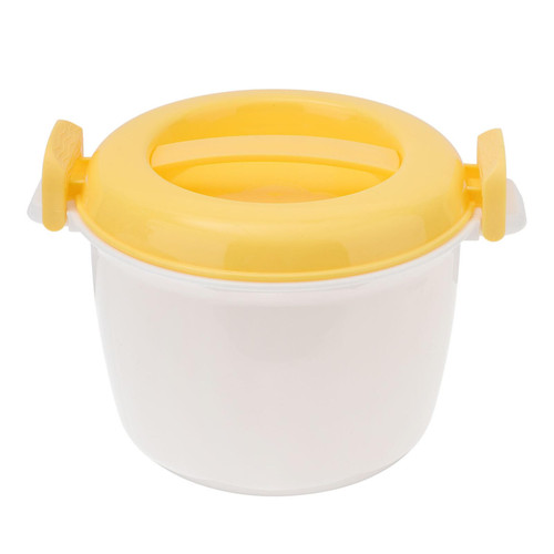 HEMOTON Microwave Rice Cooker Food Container: 2L Pasta Cooker Maker Oven Rice Cooker Steamer Microwave Cookware for Rice Chicken Pasta HEMOTON Microwave Rice Cooker Food Container: 2L Pasta Cooker Maker Oven Rice Cooker Steamer Microwave Cookware for Rice Chicken Pasta