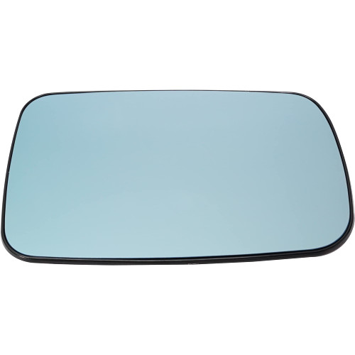 Evan Fischer Mirror Glass Compatible With 2001-2006 BMW 325Ci, Fits 2001-2006 BMW 330Ci, Fits 2006-2008 BMW 750Li, Fits 2006-2008 BMW 750i Driver Side Heated, With Backing Plate BM1324105