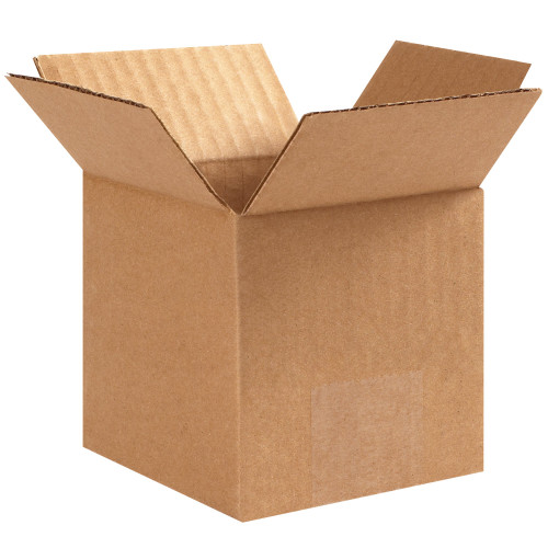 Aviditi Shipping Boxes Small 4"L x 4"W x 4"H, 25-Pack | Corrugated Cardboard Box for Packing, Moving and Storage
