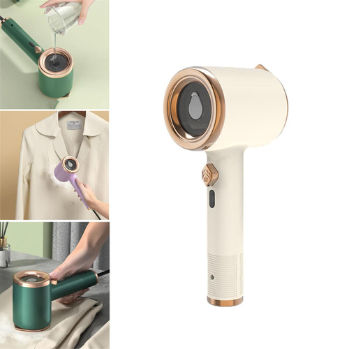 Portable Mini Ironing Machine, Travel Mini Steam Iron, Handheld Garment Steamer, Mini Garment Steamer Steam Iron,Handheld Steam Iron for Clothes Portable Dry Wet (Beige) Portable Mini Ironing Machine, Travel Mini Steam Iron, Handheld Garment Steamer, Mini Garment Steamer Steam Iron,Handheld Steam Iron for Clothes Portable Dry Wet (Beige)