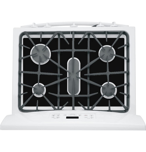 FireFly Home Stove Top Protector for General Electric GE Gas Range Stove Top, Custom Fit Ultra Thin Reusable Burner Splatter Spill Guard Protective Cover Liner - JGB750EEFES