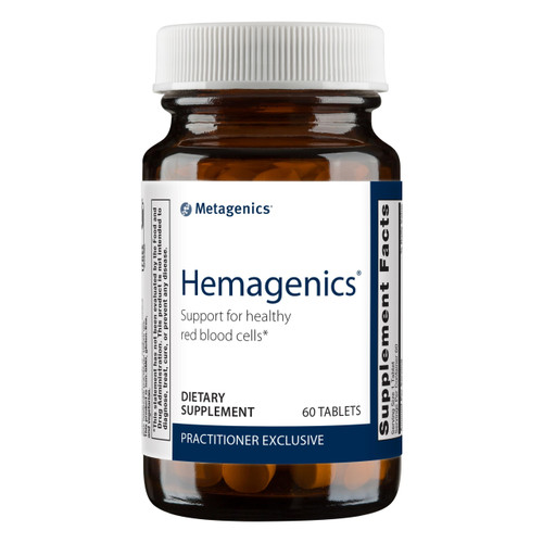 Metagenics Hemagenics - Iron Supplement - Non-Constipating - Vitamin B12, B6 & Folate - Supports Formation & Maintenance of Healthy Red Blood Cells* - Non-GMO, Gluten-Free & Vegetarian - 60 Tablets Metagenics Hemagenics - Iron Supplement - Non-Constipating - Vitamin B12, B6 & Folate - Supports Formation & Maintenance of Healthy Red Blood Cells* - Non-GMO, Gluten-Free & Vegetarian - 60 Tablets